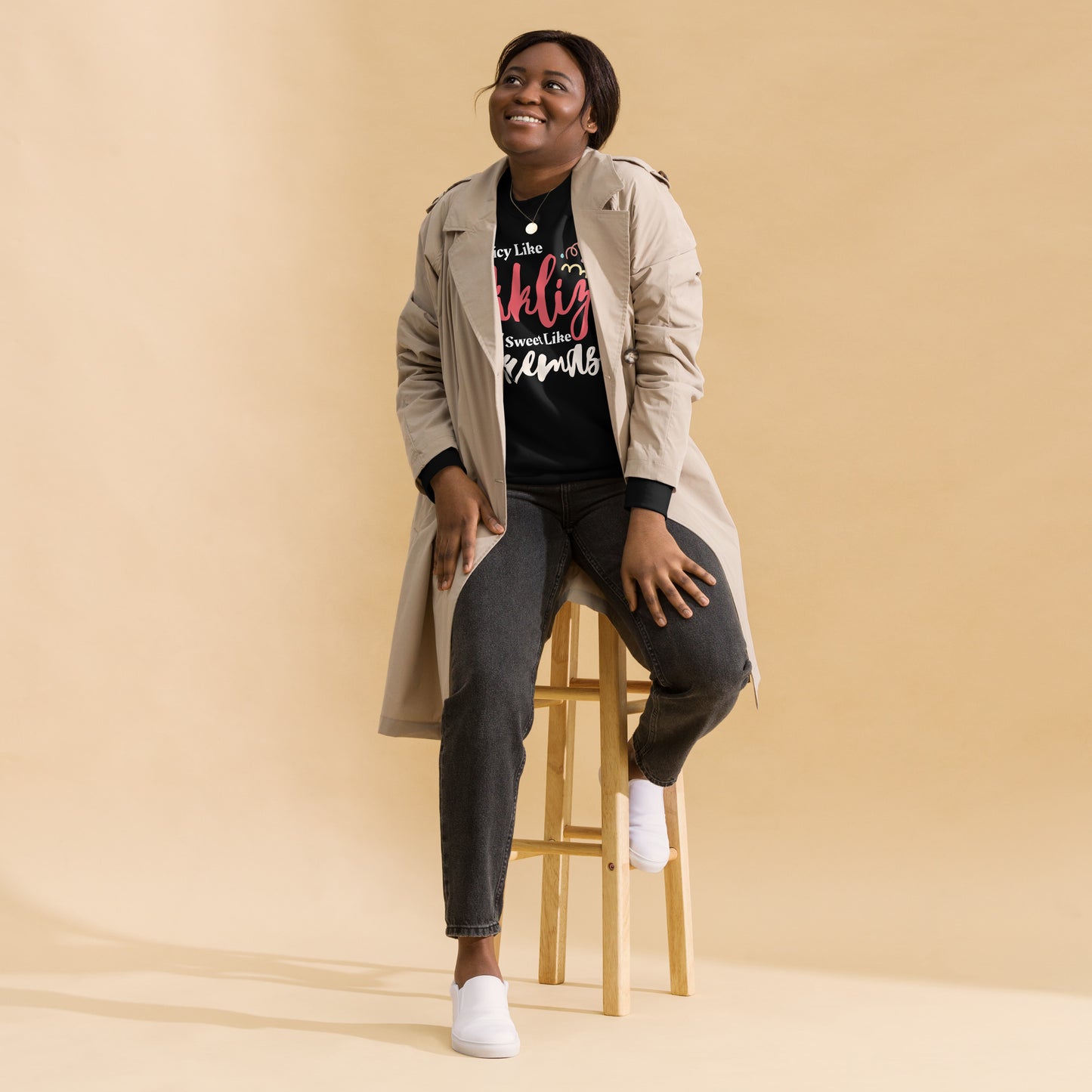 Spicy & Sweet Haitian Vibes Unisex Premium Sweatshirt