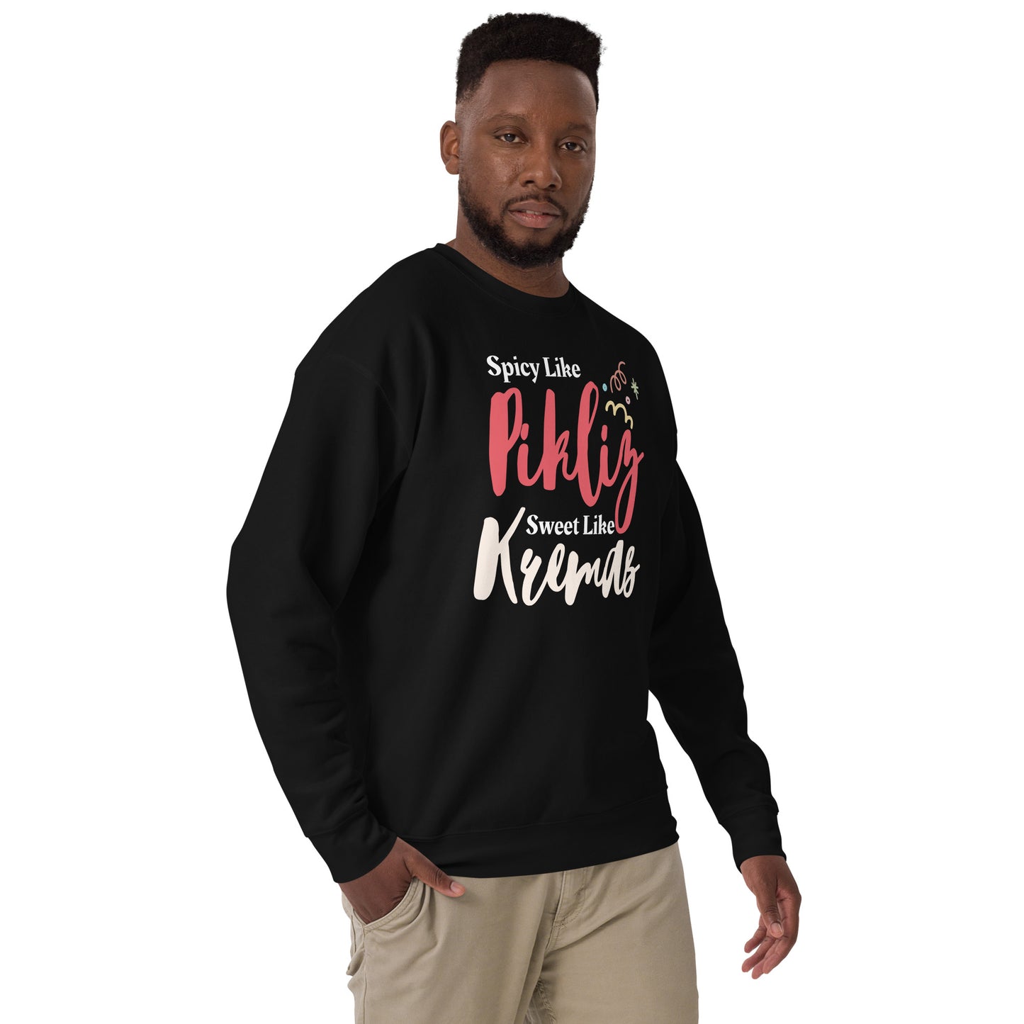 Spicy & Sweet Haitian Vibes Unisex Premium Sweatshirt