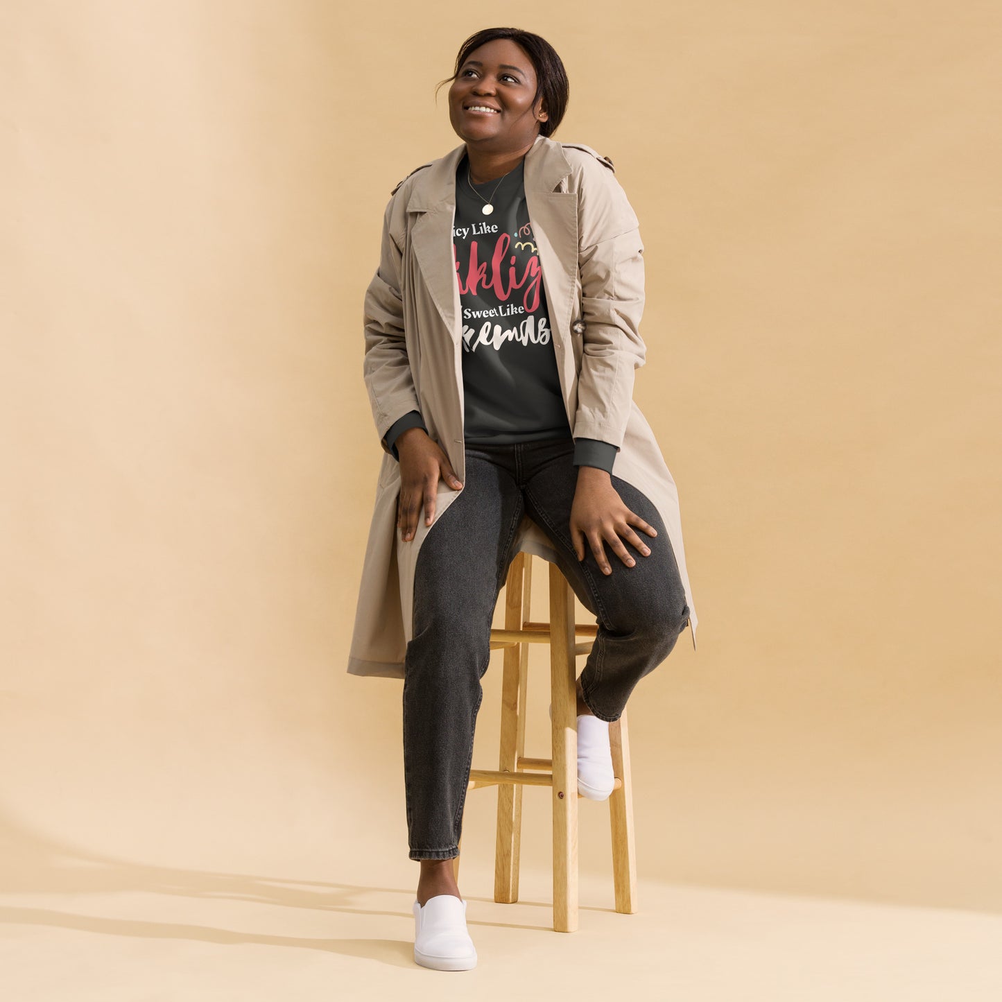 Spicy & Sweet Haitian Vibes Unisex Premium Sweatshirt