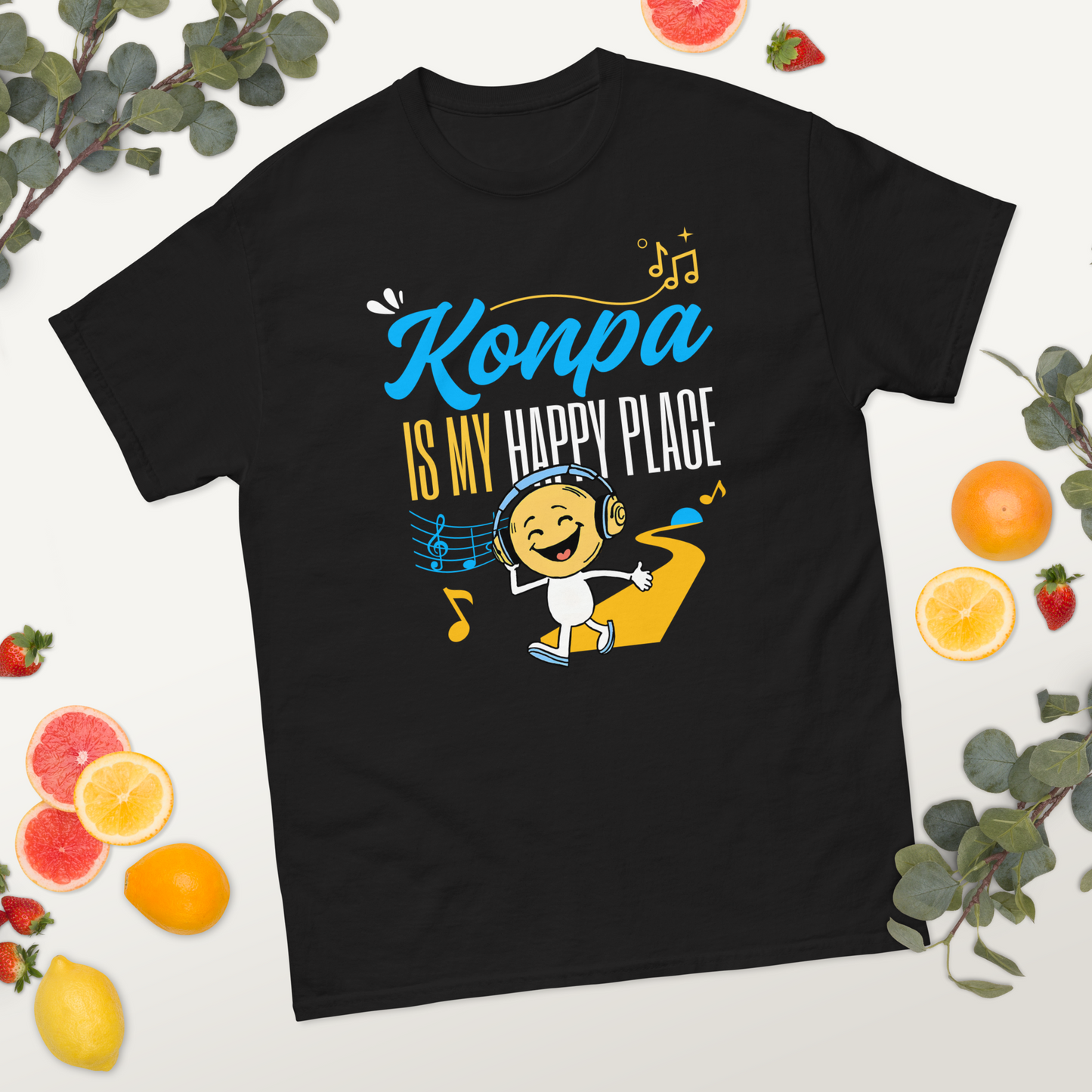 Konpa is My Happy Place Unisex Unisex classic tee