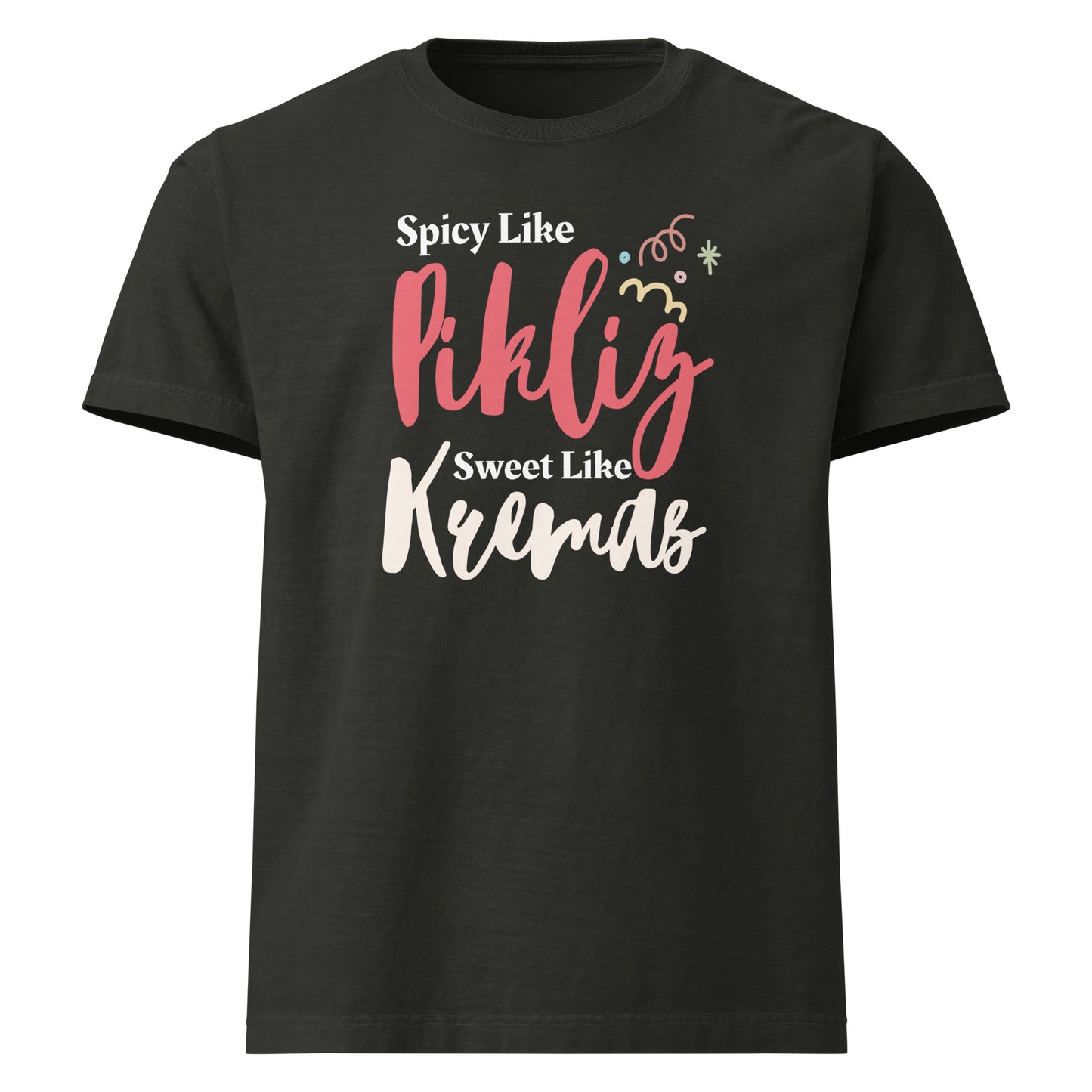 Spicy & Sweet Haitian Vibes Unisex oversized t-shirt