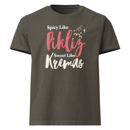 Spicy & Sweet Haitian Vibes Unisex oversized t-shirt