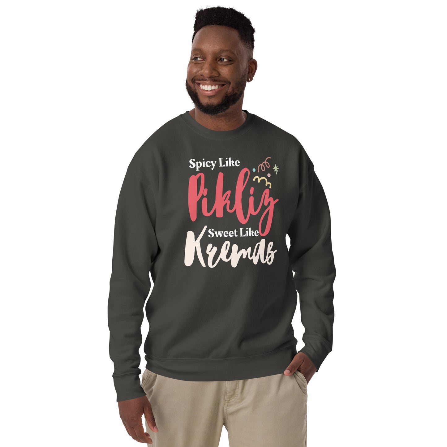 Spicy & Sweet Haitian Vibes Unisex Premium Sweatshirt